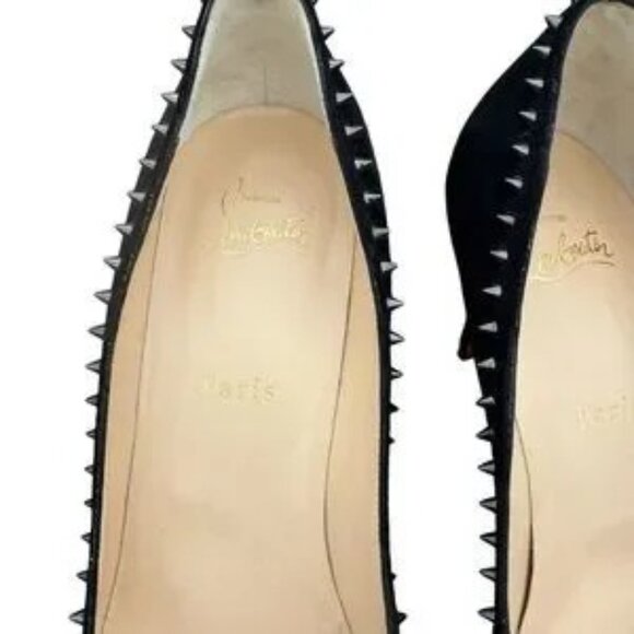 Christian Louboutin Anjalina Pump Heels US Women’s Size 10 - Picture 3 of 9